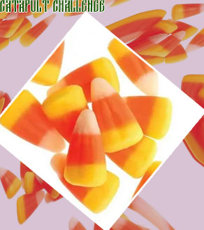 Candy corn tower challenge